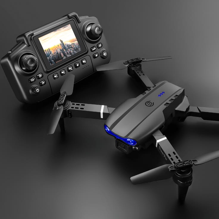 Foldable WiFi Camera Drone 720P HD – Altitude Hold, 360° Flip & One-Key Takeoff with Remote Control