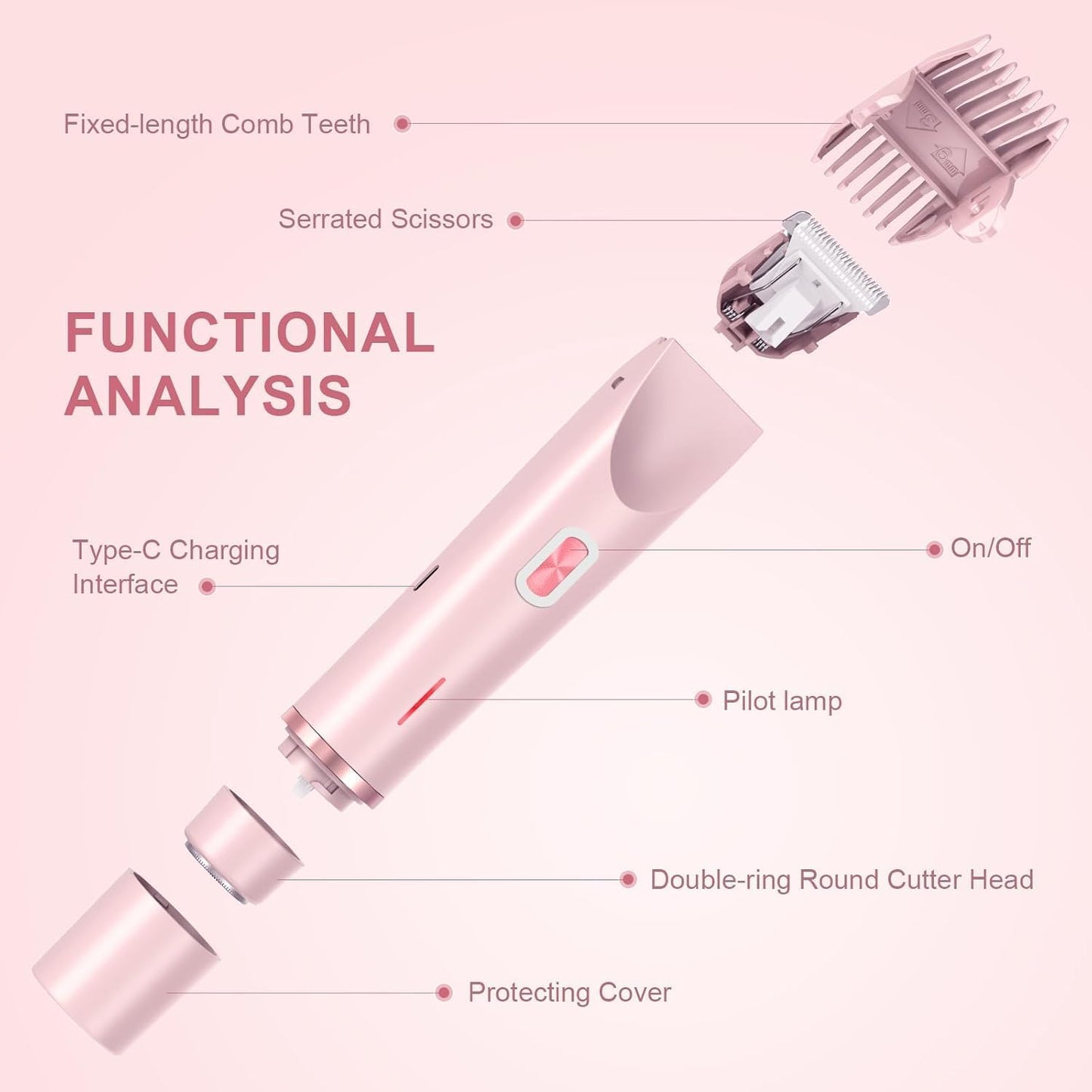 2 in 1 Dual Head Shaver Women | 🔥 40% OFF