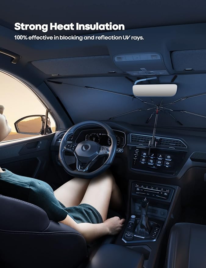 Foldable Car Windshield Sun Shade Umbrella | 40% OFF 🔥