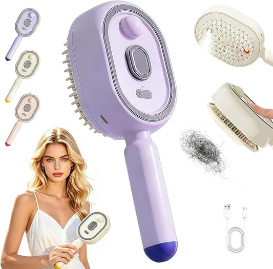 Rechargeable Electric Steam Hair Brush | 🔥 40% OFF