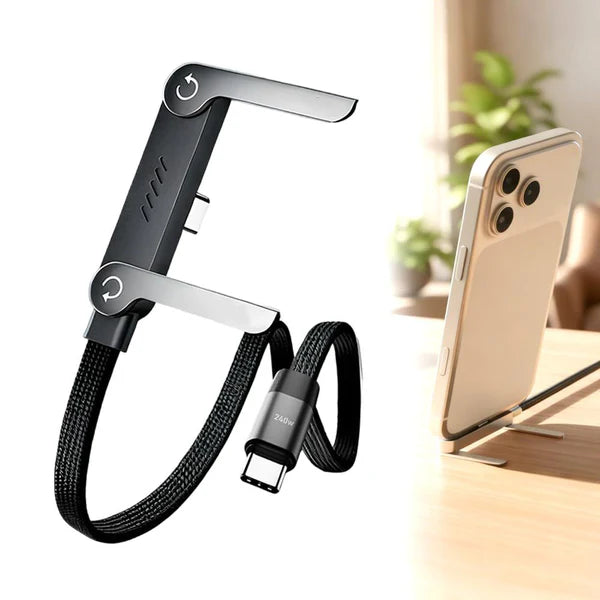 2-in-1 Stand Charging Cable | 🔥 28% OFF