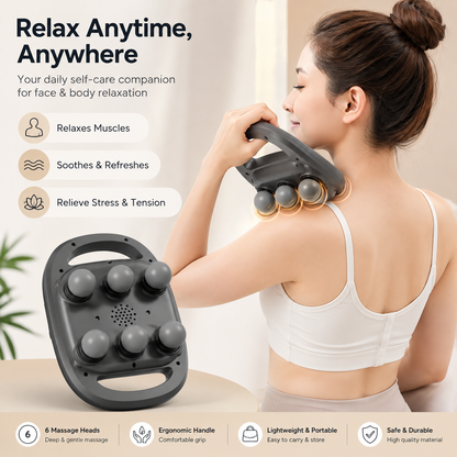 6-Head Facial & Body Massager