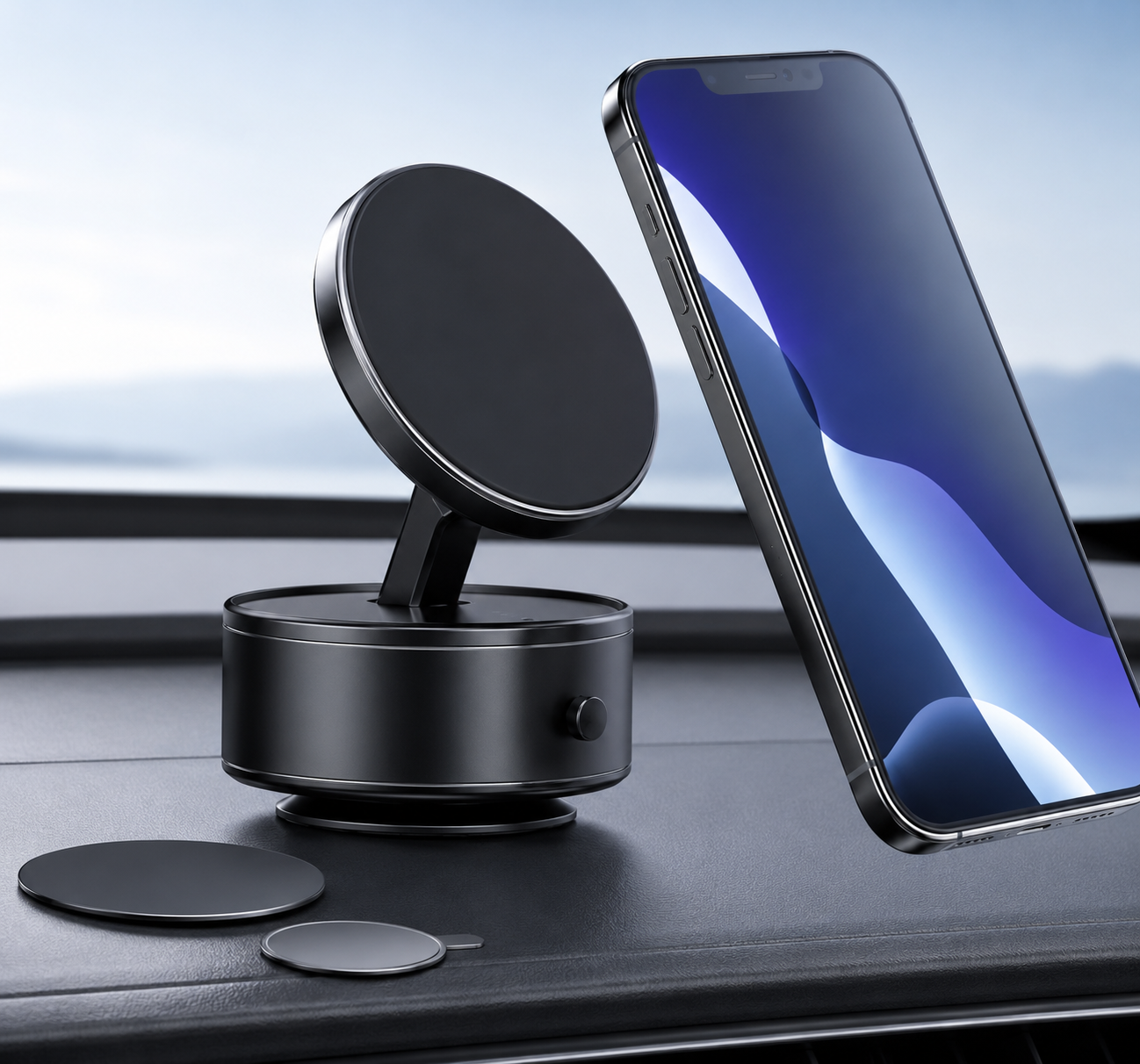 Magnetic Suction Car Phone Mount | 🔥 45% OFF
