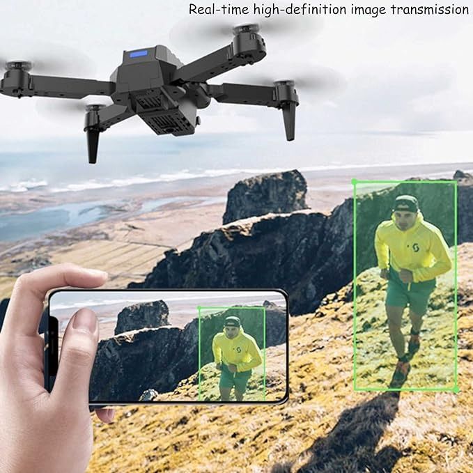 Foldable WiFi Camera Drone 720P HD – Altitude Hold, 360° Flip & One-Key Takeoff with Remote Control