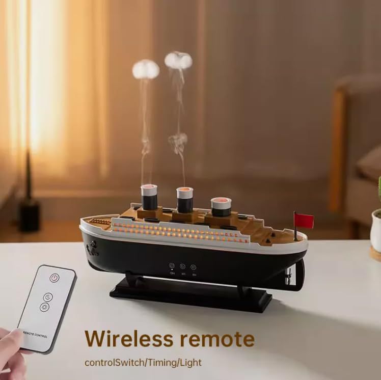 Luxury Titanic Ship Humidifier & Aroma Diffuser | 🔥 42% OFF