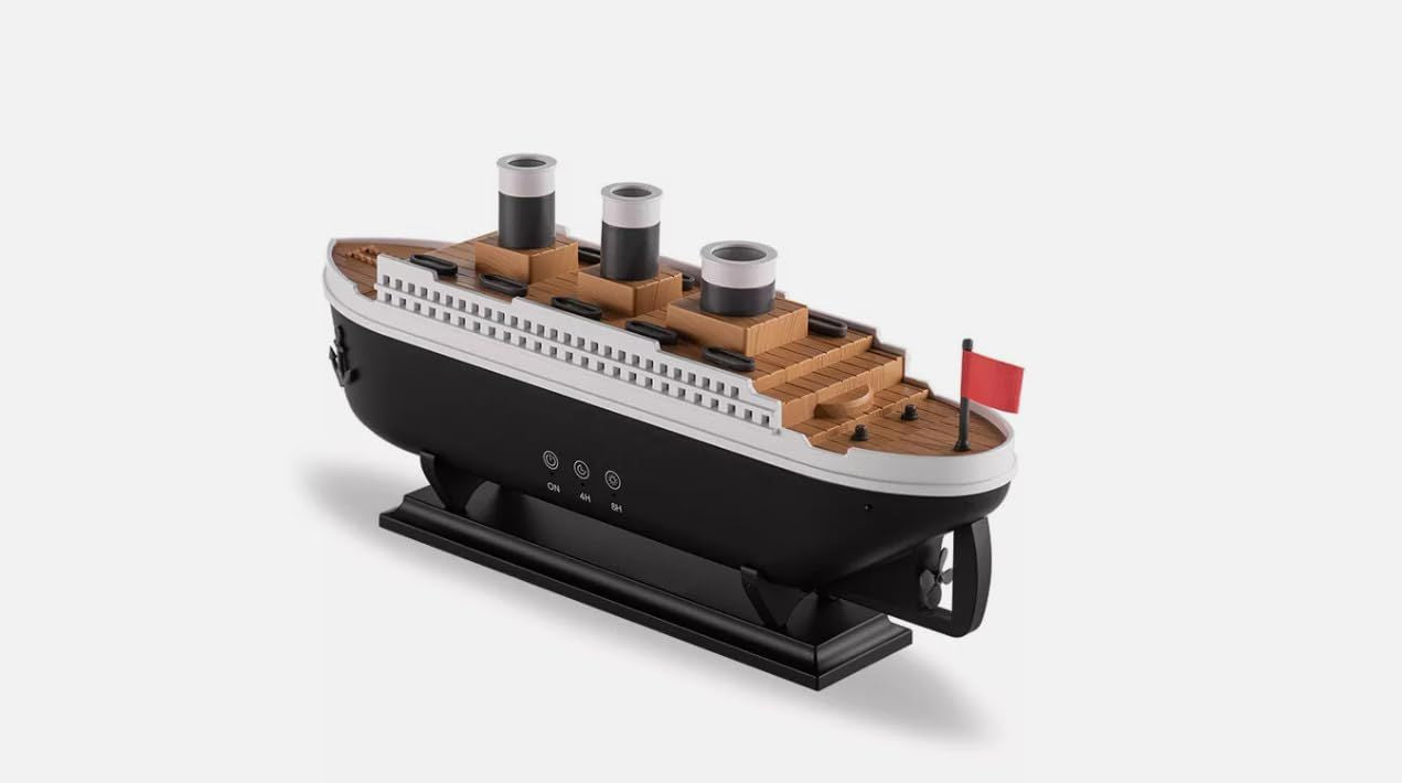 Luxury Titanic Ship Humidifier & Aroma Diffuser | 🔥 42% OFF