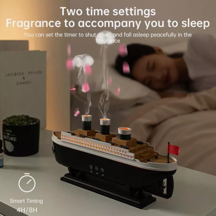 Luxury Titanic Ship Humidifier & Aroma Diffuser | 🔥 42% OFF