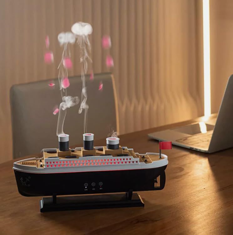 Luxury Titanic Ship Humidifier & Aroma Diffuser | 🔥 42% OFF